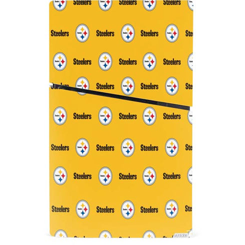 NFL Pittsburgh Steelers Blitz Series PS5 Slim Digital Edition Console Skin